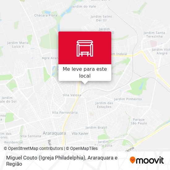 Miguel Couto (Igreja Philadelphia) mapa