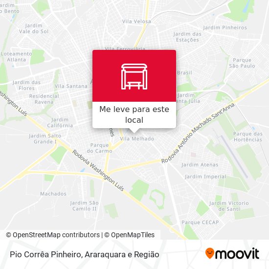 Pio Corrêa Pinheiro mapa
