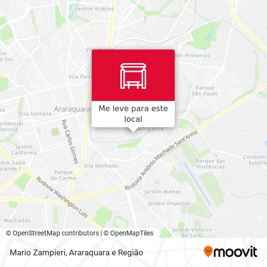 Mario Zampieri mapa