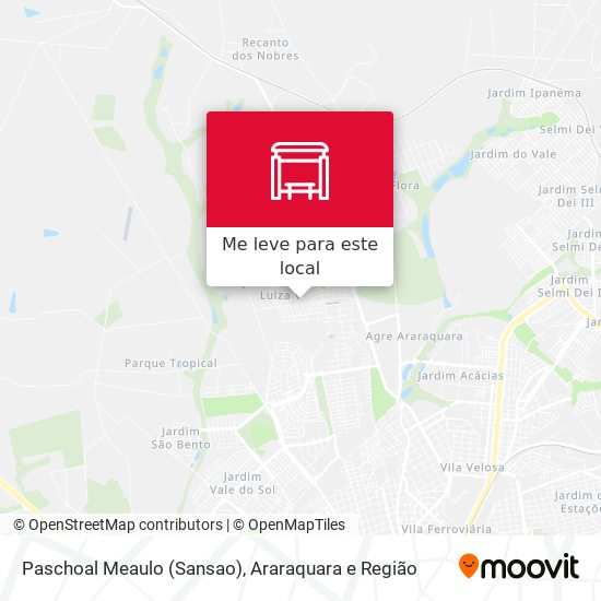 Paschoal Meaulo (Sansao) mapa