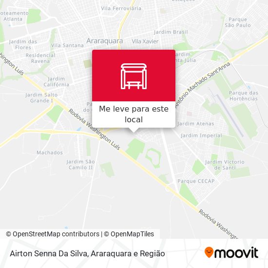 Airton Senna Da Silva mapa