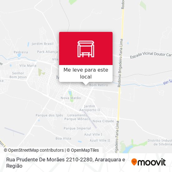 Rua Prudente De Morães 2210-2280 mapa