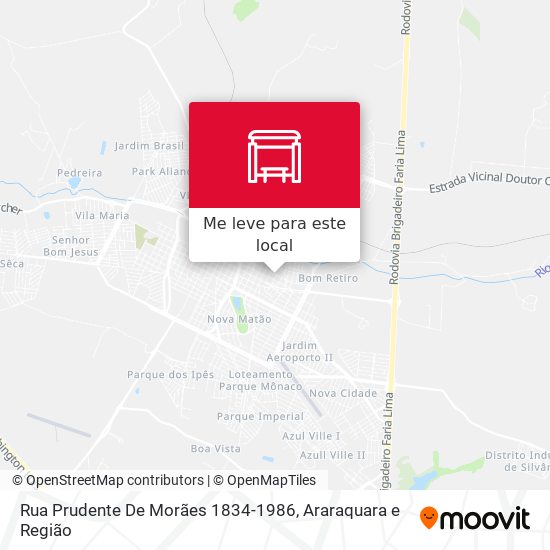 Rua Prudente De Morães 1834-1986 mapa