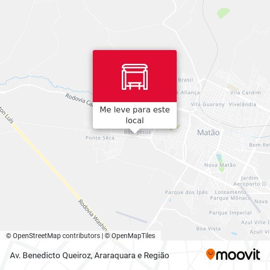 Av. Benedicto Queiroz mapa
