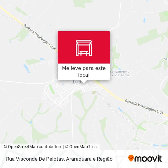 Rua Visconde De Pelotas mapa