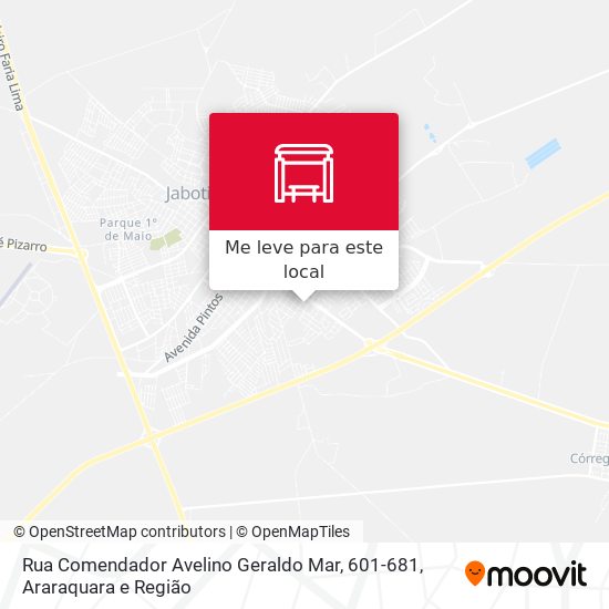 Rua Comendador Avelino Geraldo Mar, 601-681 mapa
