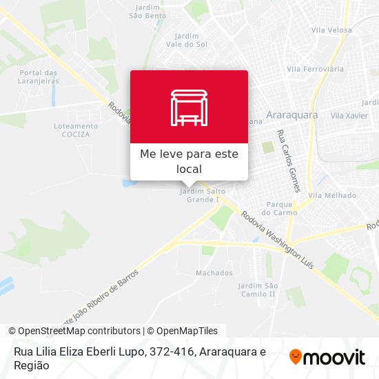 Rua Lilia Eliza Eberli Lupo, 372-416 mapa