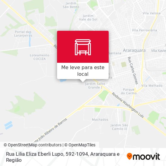 Rua Lilia Eliza Eberli Lupo, 592-1094 mapa