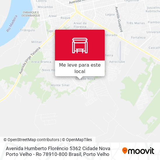 Avenida Humberto Florêncio 5362 Cidade Nova Porto Velho - Ro 78910-800 Brasil mapa
