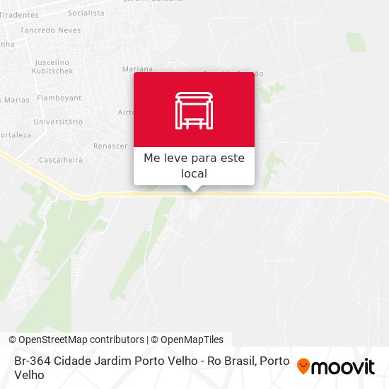 Br-364 Cidade Jardim Porto Velho - Ro Brasil mapa