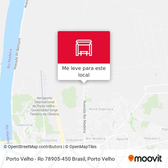 Porto Velho - Ro 78905-450 Brasil mapa