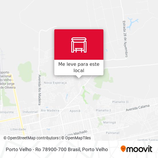 Porto Velho - Ro 78900-700 Brasil mapa