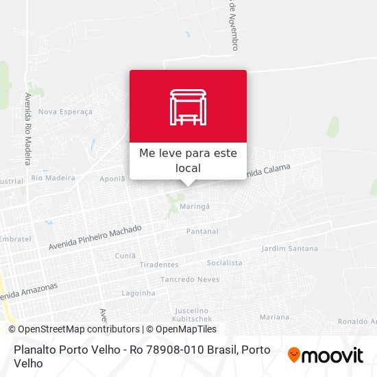 Planalto Porto Velho - Ro 78908-010 Brasil mapa