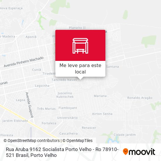 Rua Aruba 9162 Socialista Porto Velho - Ro 78910-521 Brasil mapa