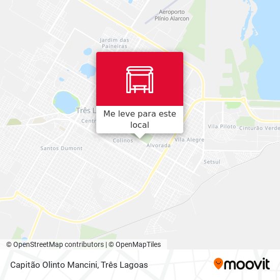 Capitão Olinto Mancini mapa