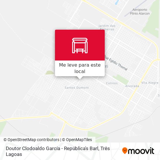 Doutor Clodoaldo García - República's Barl mapa
