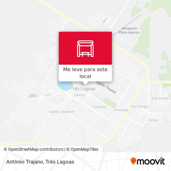 Antônio Trajano mapa