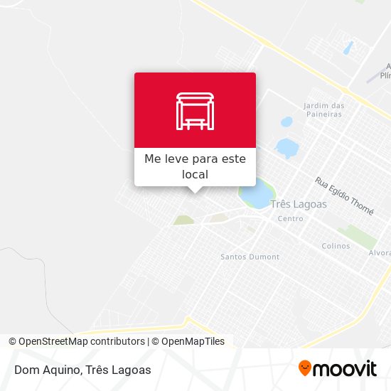Dom Aquino mapa