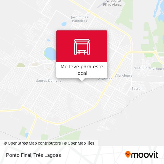 Ponto Final mapa