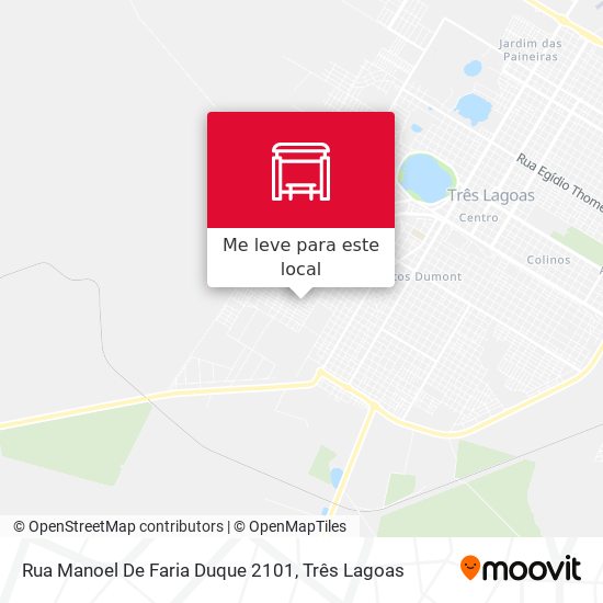 Rua Manoel De Faria Duque 2101 mapa
