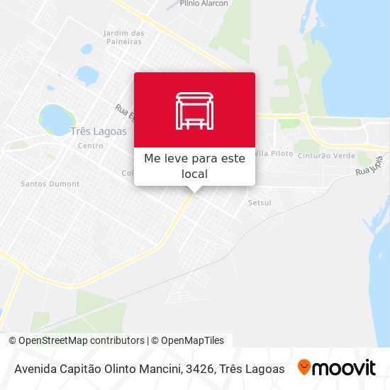 Avenida Capitão Olinto Mancini, 3426 mapa