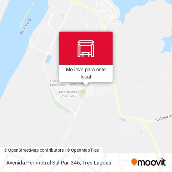 Avenida Perimetral Sul Par, 346 mapa