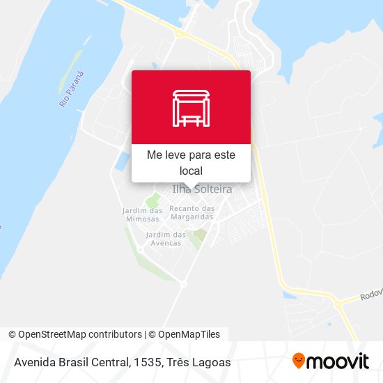 Avenida Brasil Central, 1535 mapa