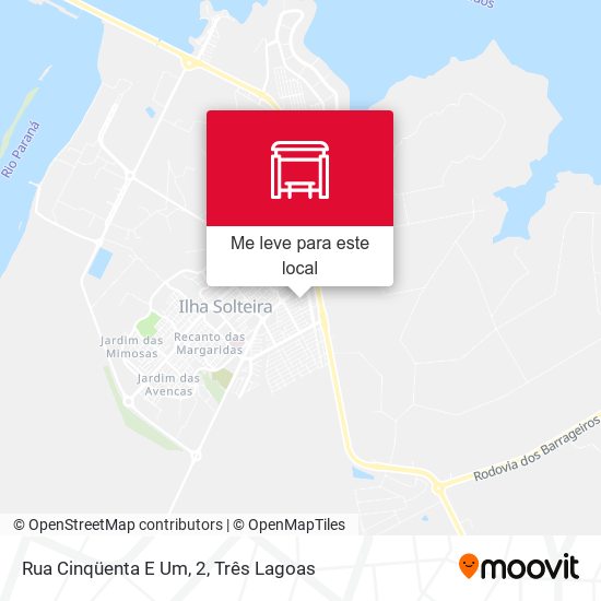 Rua Cinqüenta E Um, 2 mapa