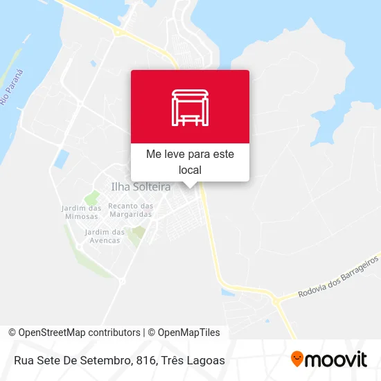 Rua Sete De Setembro, 816 mapa