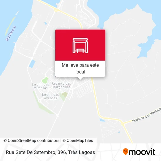 Rua Sete De Setembro, 396 mapa