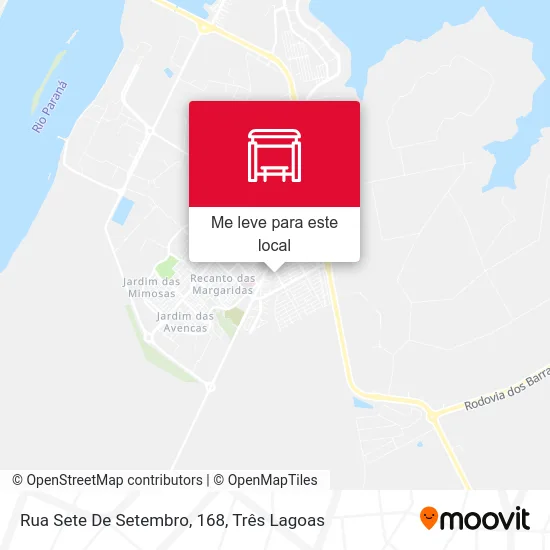 Rua Sete De Setembro, 168 mapa