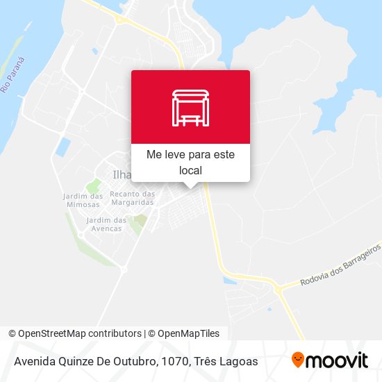Avenida Quinze De Outubro, 1070 mapa