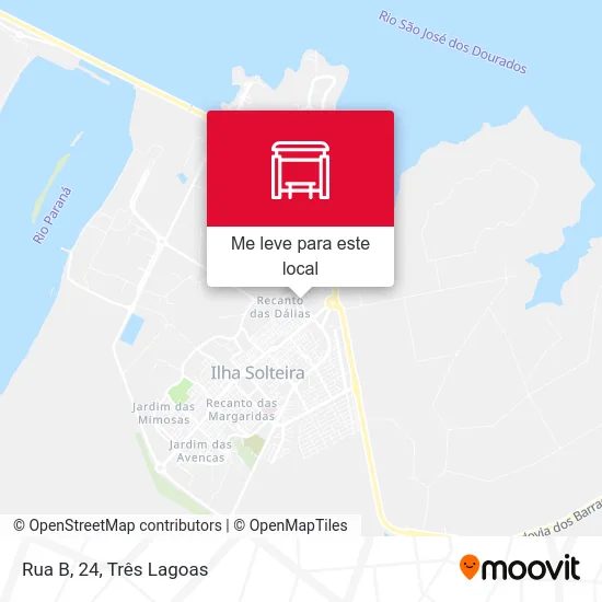Rua B, 24 mapa