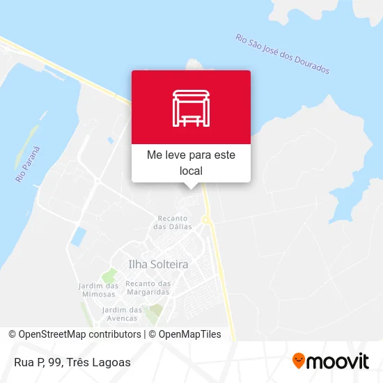 Rua P, 99 mapa