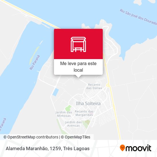 Alameda Maranhão, 1259 mapa
