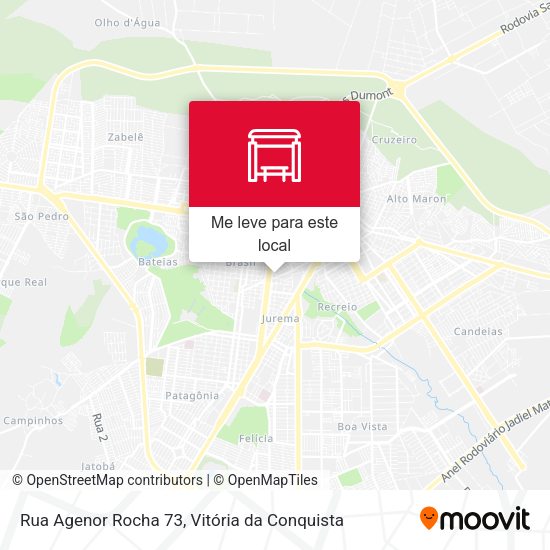 Rua Agenor Rocha 73 mapa