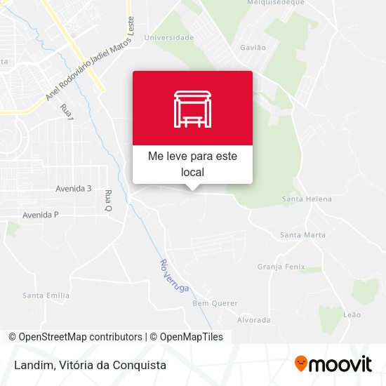 Landim mapa