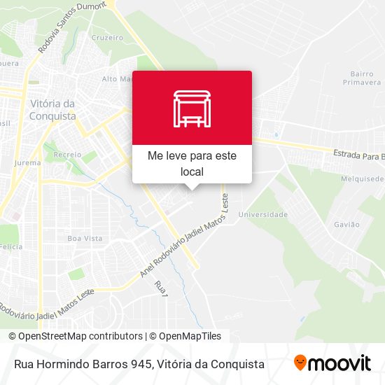 Rua Hormindo Barros 945 mapa