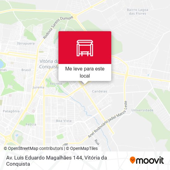 Av. Luís Eduardo Magalhães 144 mapa