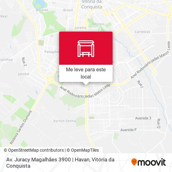 Av. Juracy Magalhães 3900 | Havan mapa