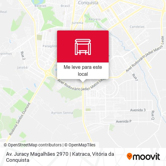 Av. Juracy Magalhães 2970 | Katraca mapa