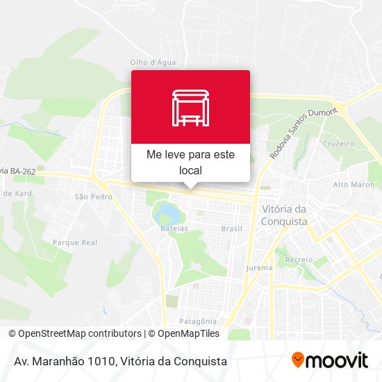 Av. Maranhão 1010 mapa