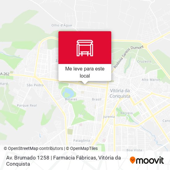 Av. Brumado 1258 | Farmácia Fábricas mapa