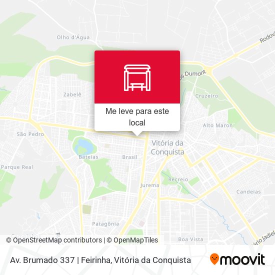 Av. Brumado 337 | Feirinha mapa