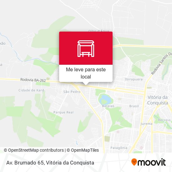 Av. Brumado 65 mapa