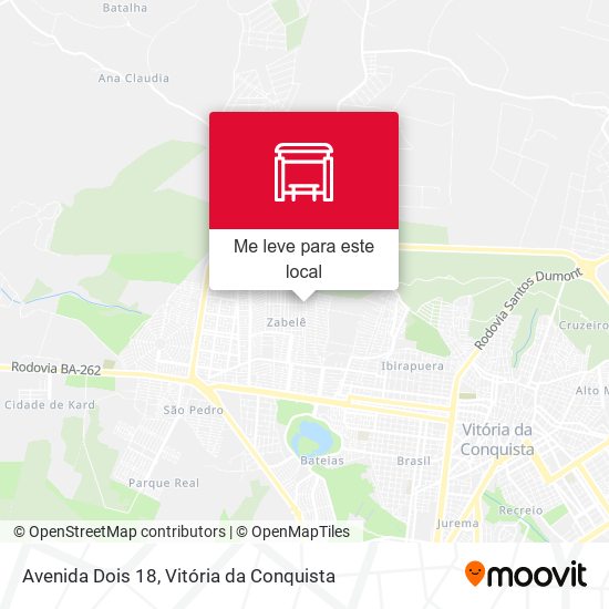 Avenida Dois 18 mapa
