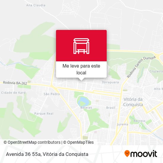 Avenida 36 55a mapa