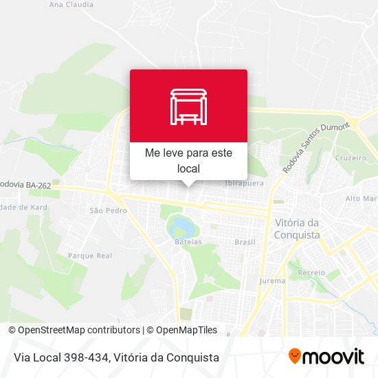 Via Local 398-434 mapa