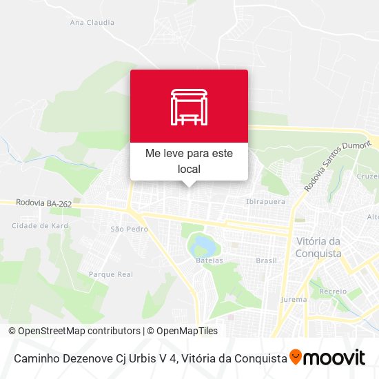 Caminho Dezenove Cj Urbis V 4 mapa