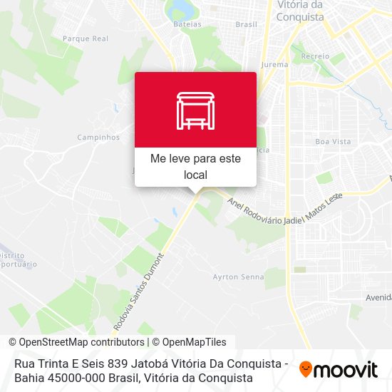 Rua Trinta E Seis 839 Jatobá Vitória Da Conquista Bahia 45000000